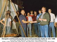 t26 - Einweihung Schwenkbraten-Grill 1988 am Feuerwehrgeraetehaus
